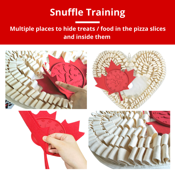 PawzNDogz Snuffle Mat Tapis Jeu Casse-Tête Coeur