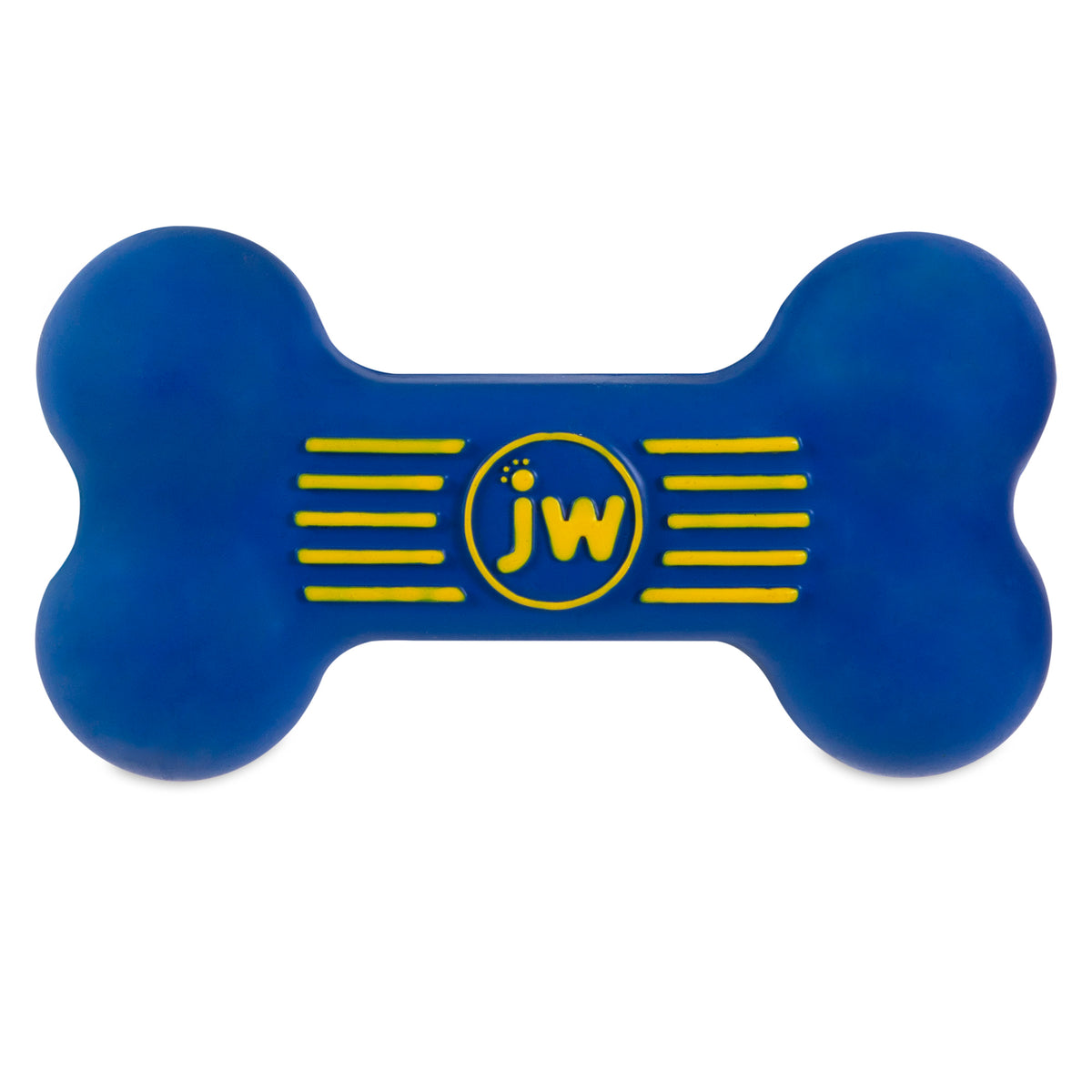 JW Isqueak Bone Jouet Os Bleu