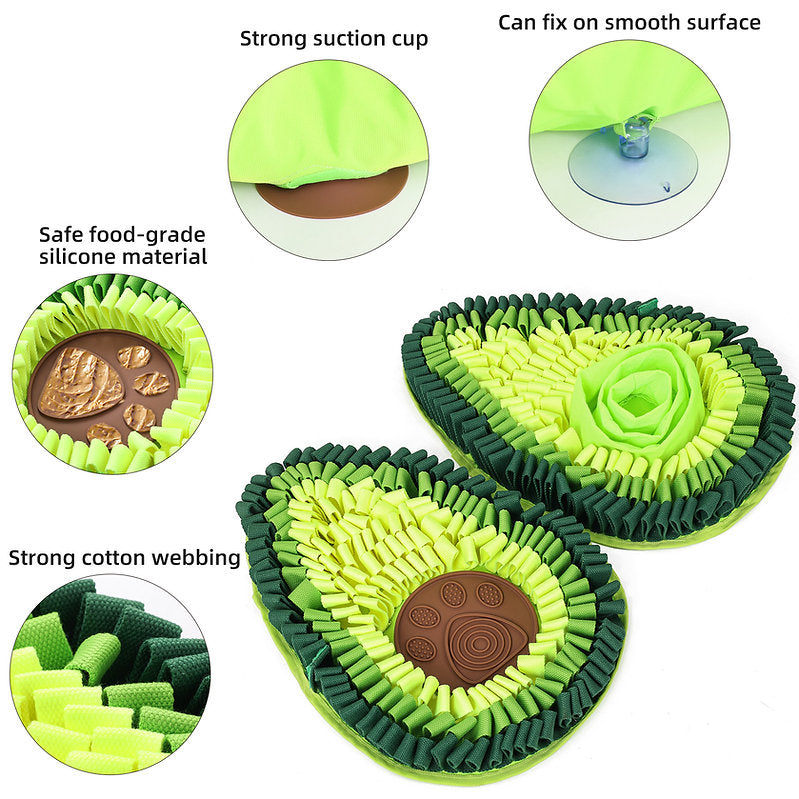 PawzNDogz Snuffle Mat Tapis Jeu Casse-Tête Avocat