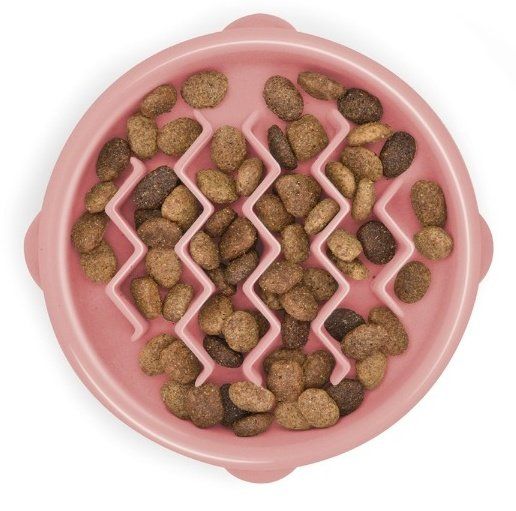 OutwardHound Bol Ralentisseur Intéractif Mini Rose