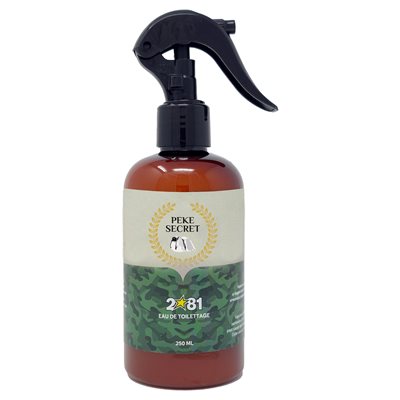 Eau de toilettage Peke Secret 2*81