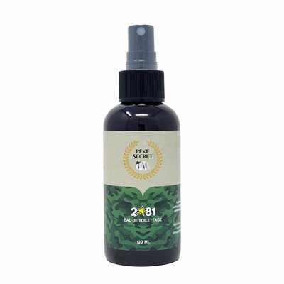 Eau de toilettage Peke Secret 2*81