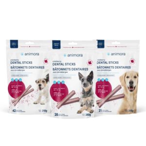 Animora Bâtonnets Dentaires Aux Canneberges Hypoallergène