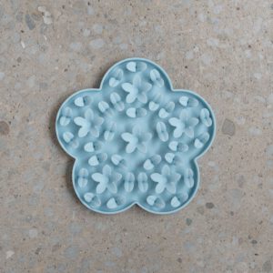 Tapis De Léchage Fleur Bleu - Dexypaws Hide & Seek