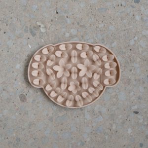 Tapis De Léchage Tête De Chien Beige - Dexypaws Hide & Seek