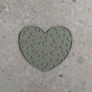 Tapis de Léchage Coeur Dexypaws