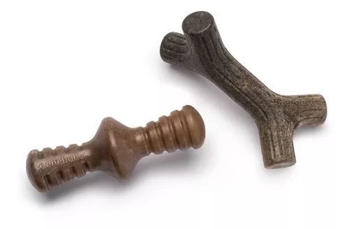 Benebone Tiny 2-Pack Maplestick & Zaggler Bacon