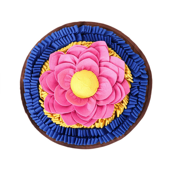 PawzNDogz Snuffle Mat Tapis Jeu Casse-Tête Lotus