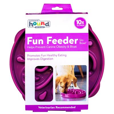 OutwardHound Bol Ralentisseur Intéractif Mauve