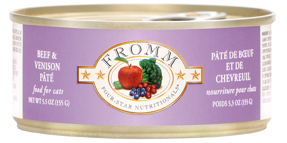 Fromm Paté De Boeuf Et De Chevreuil Chat 155 g