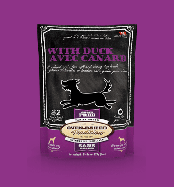 Oven-Baked Gâteries Tendres Sans Grains - Canard