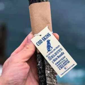 Land & Sea Peau Morue Déshydratée (5 pc)