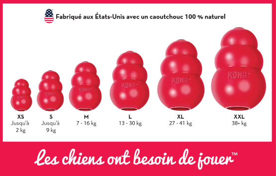 Kong Classic Rouge