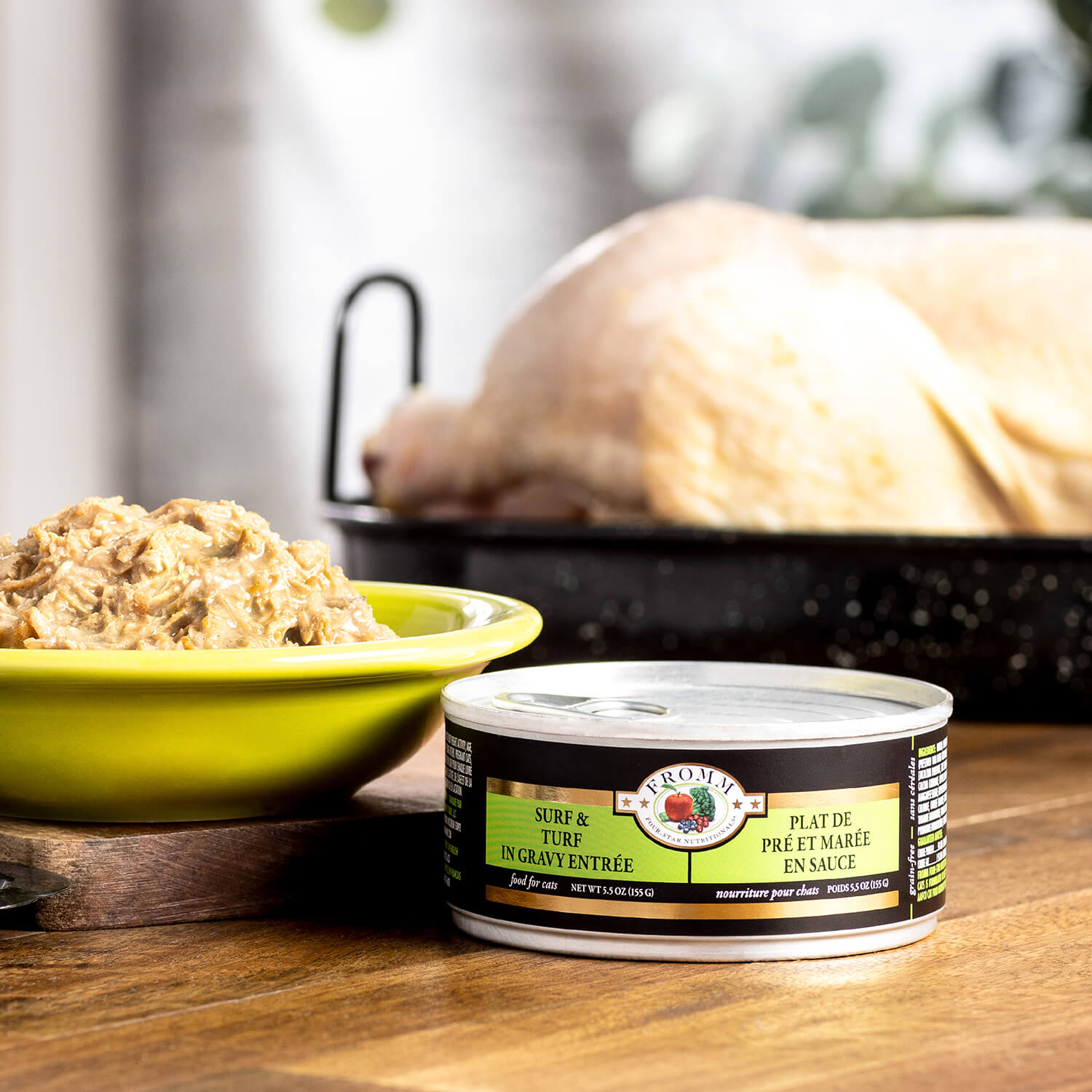 Fromm Plat De Pré Et Marée En Sauce Chat 155 g