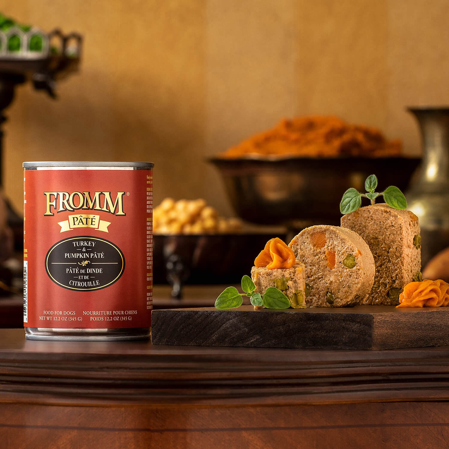 Fromm Paté De Dinde Et De Citrouille Chien 345 g