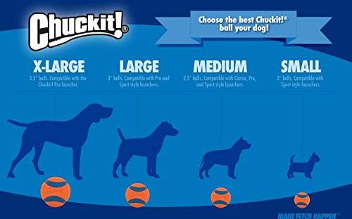 ChuckIt Ultra Balle Couinante Médium Paquet De 2