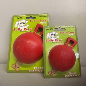 Jolly Pets Tug-n-Toss Mini 3"et 4"
