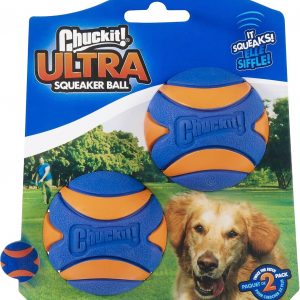 ChuckIt Ultra Balle Couinante Médium Paquet De 2