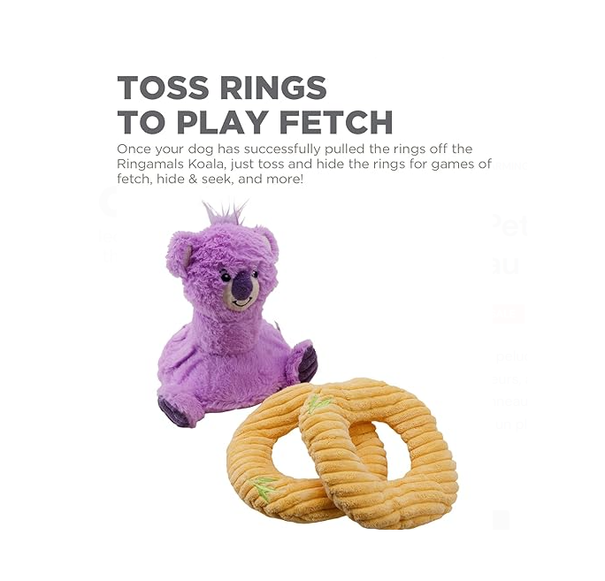 CharmingPet Peluche Koala Casse-tête Anneau