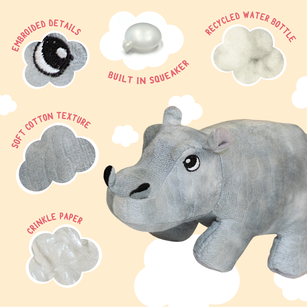 Snug Arooz Peluche Hank L'Hippopotame