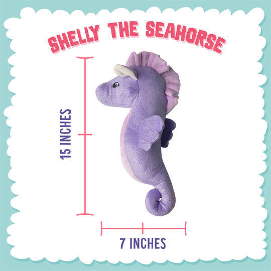 Snug Arooz Peluche Shelly L'Hippocampe