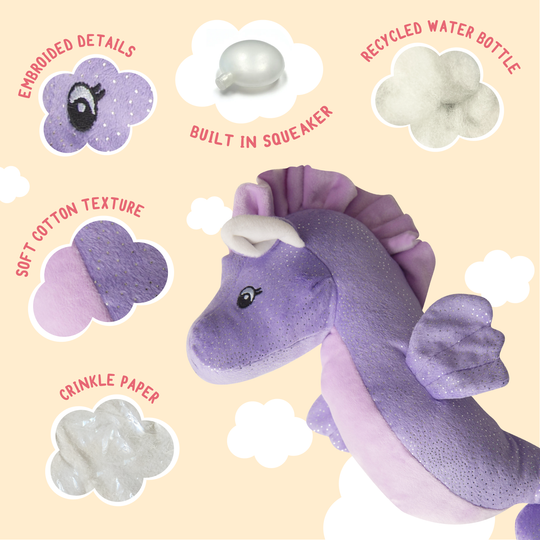 Snug Arooz Peluche Shelly L'Hippocampe