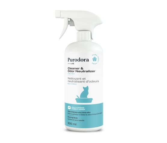 Purodora Lab Nettoyant et Neutralisant D'odeurs Pour Bac À Litière 473 ml
