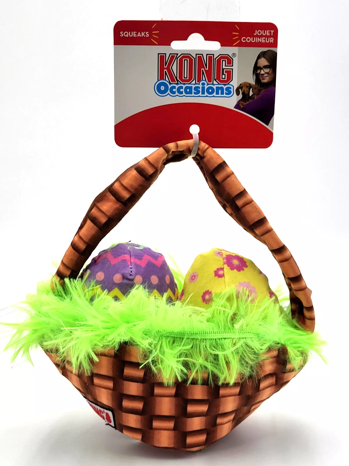 Kong Occasions Peluche Panier Pâques