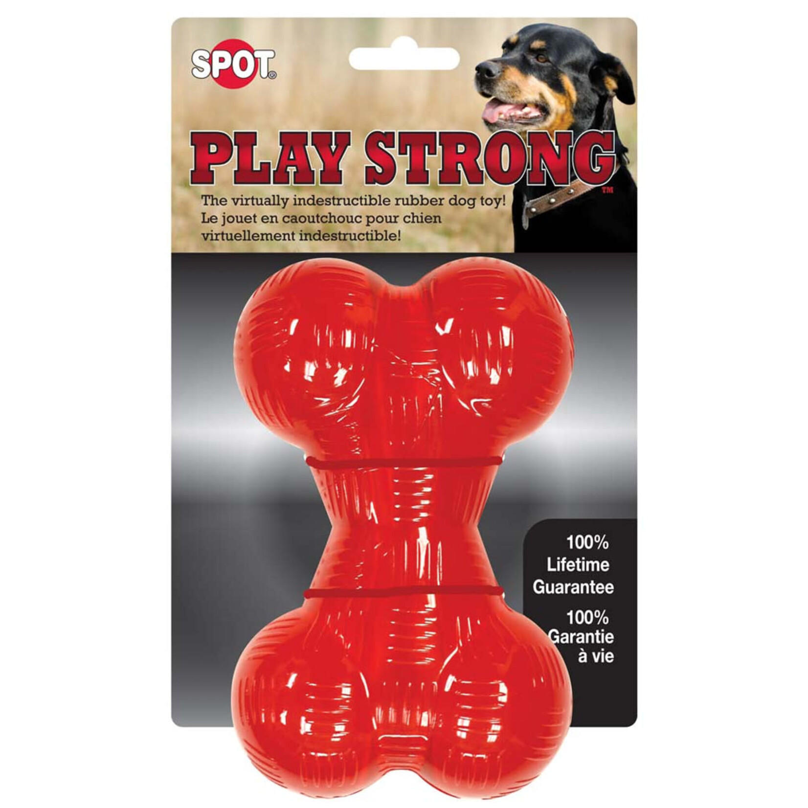 Spot Play Strong Os Caoutchouc Large