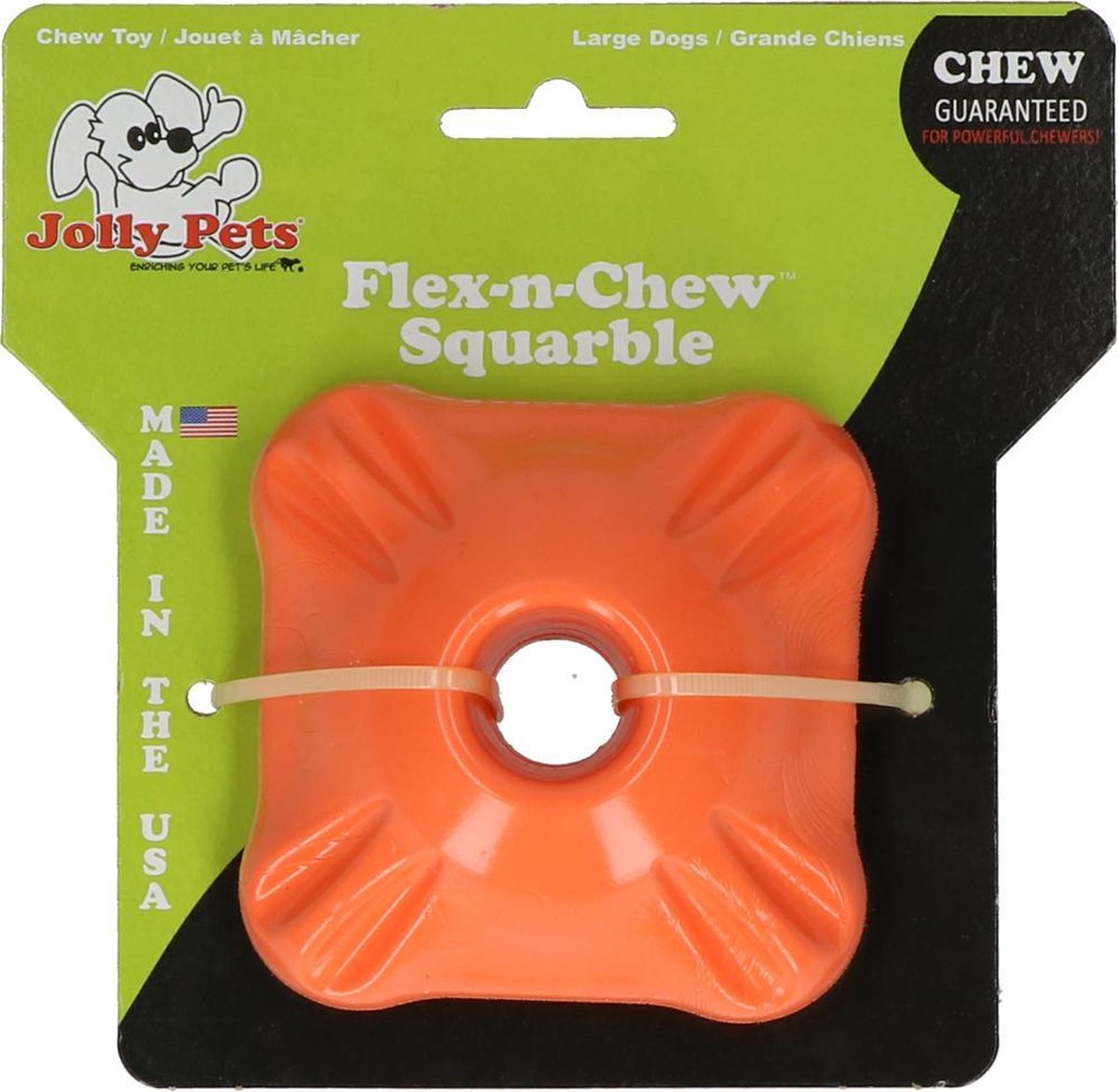 Jolly Pets Flex-n-Chew Squarble Large