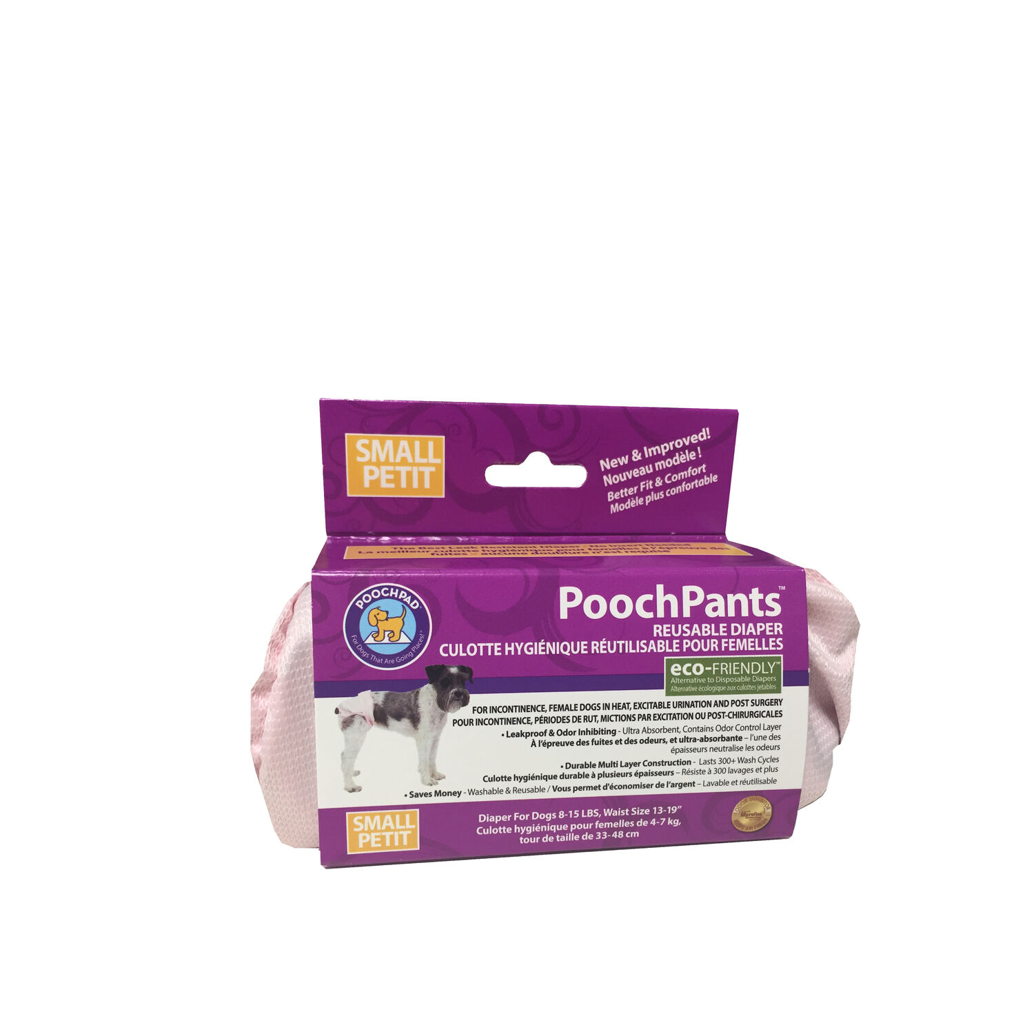 Culotte Hygiénique Réutilisable Pour Femelles PoochPants