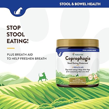 Répulsif À Croquer Pour La Coprophagie Et Aide Respiratoire NaturVet