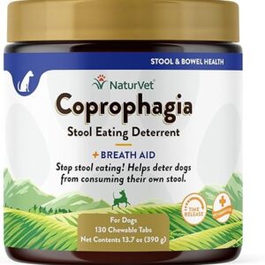 Répulsif À Croquer Pour La Coprophagie Et Aide Respiratoire NaturVet