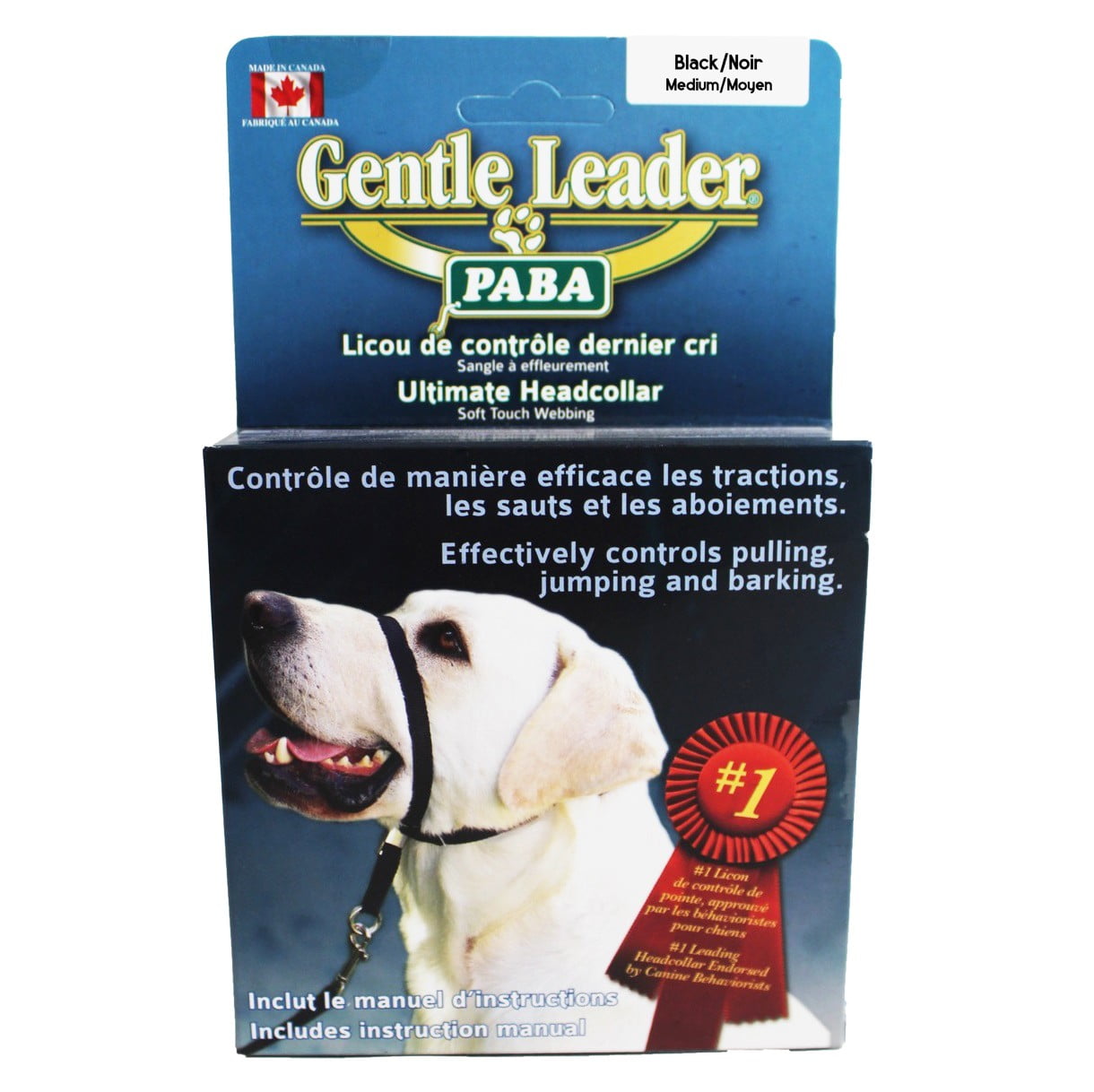 Licou De Contrôle Dernier Cri Gentle Leader Paba
