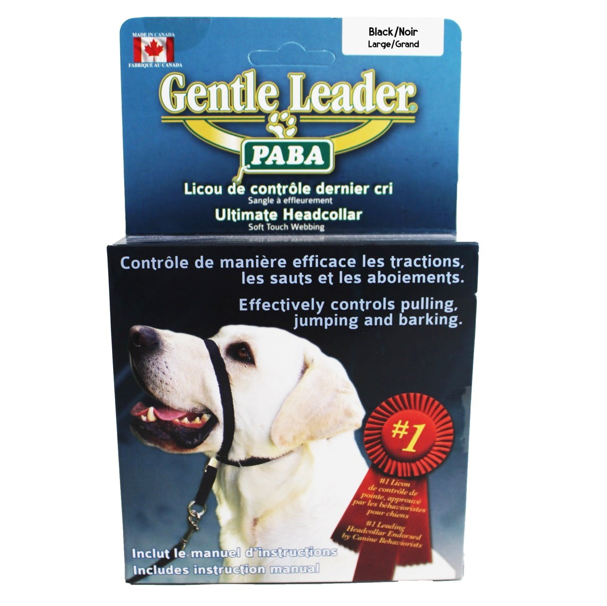 Licou De Contrôle Dernier Cri Gentle Leader Paba