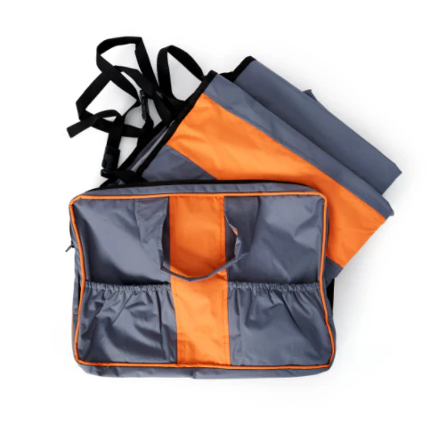 Housse De Voiture Gris Et Orange Bud'Z