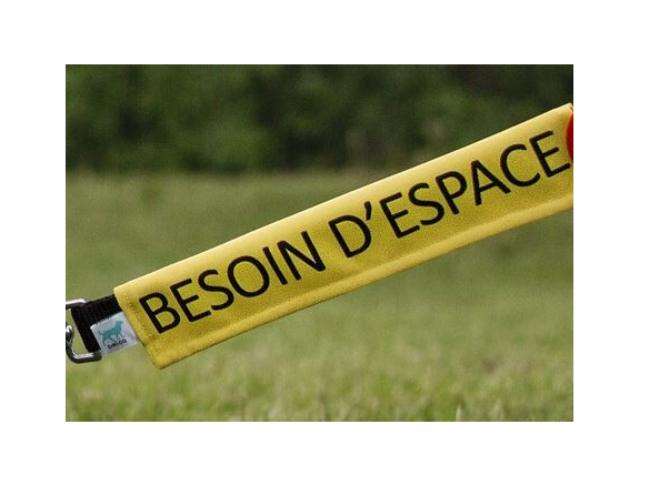 Bandeau Pour Laisse « BESOIN D’ESPACE »de Beli concept
