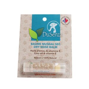 Baume Hydratant Pour Museau Sec En Tube DuSenza À L’Huile D’Émeu Et Vitamine E