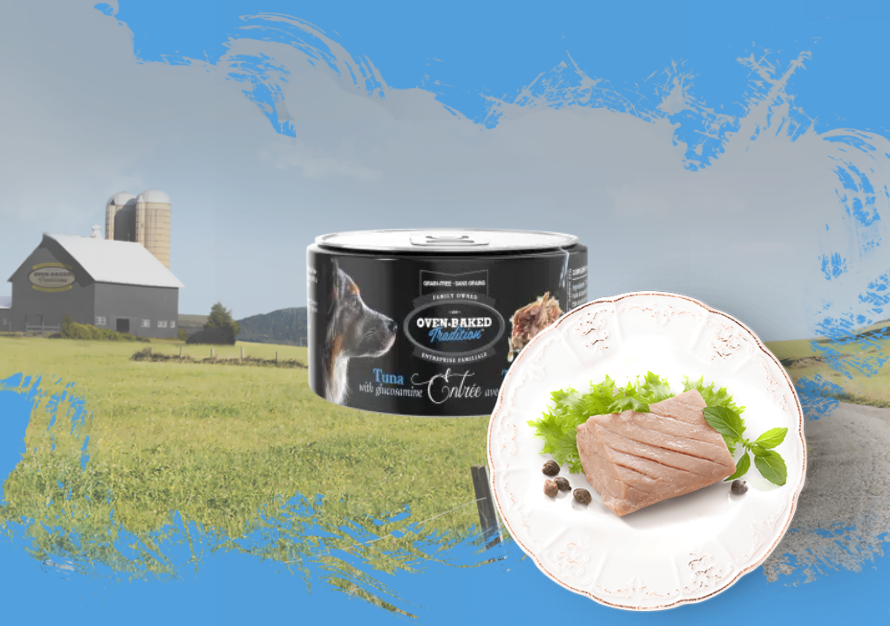 Oven-Baked Entrée De Paté Au Thon Avec Glucosamine Pour Chiens