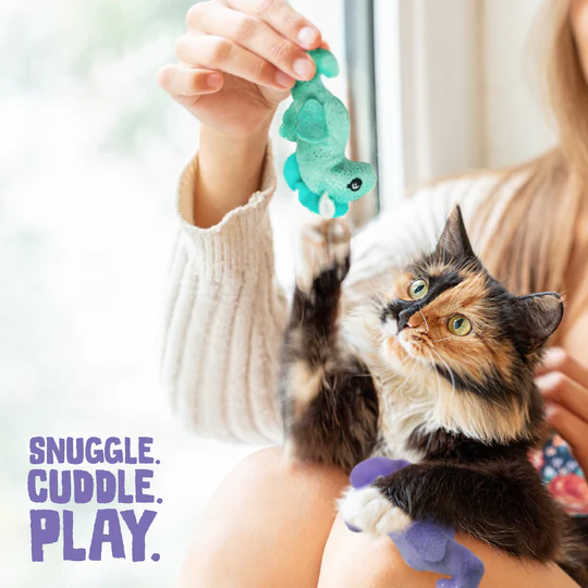 Snug Arooz Kitty L'Hippocampe Lot De 2 Avec Herbe À Chat