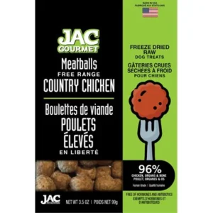 Gâterie Pour Chiens Boulettes De Viande Au Poulet Jac Gourmet