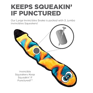 Serpent Durablez Outward Hound 3 couineurs