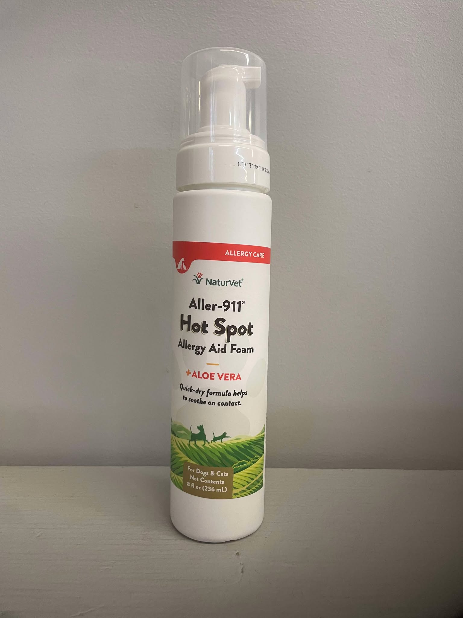 Aller-911 Hot Spot Allergy Aid Foam NaturVet