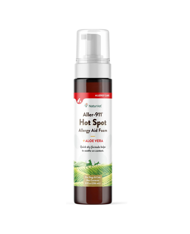 Aller-911 Hot Spot Allergy Aid Foam NaturVet