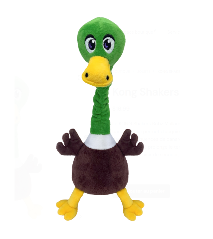 Kong Shakers Bobz Mallard