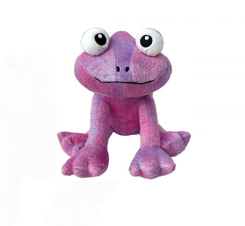 Peluche Colordrop Caméléon FouFit