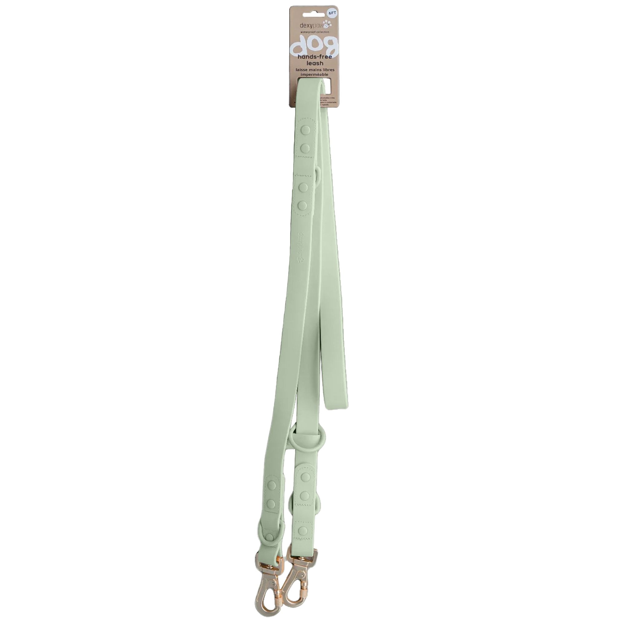 Dexypaws Laisse Imperméable Mains Libres Pour Chien 6 Pi.