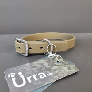 Collier Urra En Biothane Vert Kaki