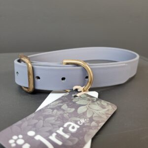 Collier Urra En Biothane Gris Taupe