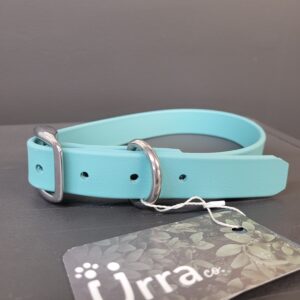 Collier Urra En Biothane Bleu Sarcelle